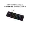 NZXT KEYBOARD GAMING FUNCTION MINI TKL 75 MECHANICAL (GATERON RED + RGB) BLACK - Variant 1