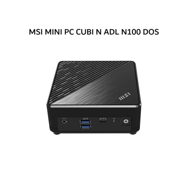MSI MINI PC CUBI N ADL N100 DOS (BARE) BLACK