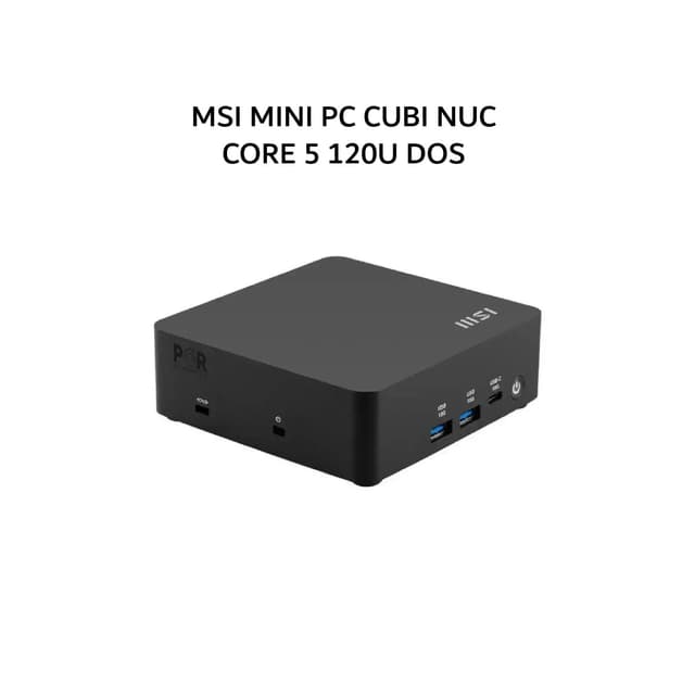 MSI MINI PC CUBI NUC CORE 5 120U DOS (BARE) BLACK