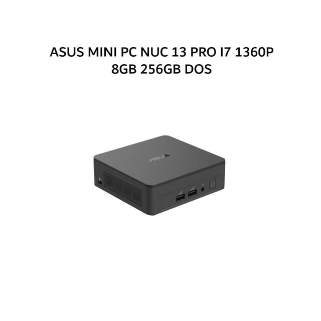 ASUS MINI PC NUC 13 PRO I7 1360P 8GB 256GB DOS
