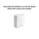 ASUS ROUTER ZENWIFI AX XT8 TRI-BAND MESH WIFI 6 802.11AX AX6600 (1X PACK) WHITE 3Y - Variant 1