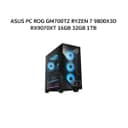ASUS PC ROG GM700TZ RYZEN 7 9800X3D RX9070XT 16GB 32GB 1TB W11+OHS+M365 BLK -R97X831WOM - Variant 1