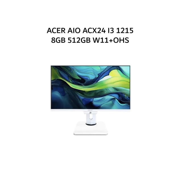 ACER AIO ACX24 I3 1215 8GB 512GB W11+OHS 23.8 FHD 3Y