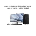 ASUS PC DESKTOP D501MER I7 14700 16GB 1TB W11 3Y BLK -711000005W + MONITOR 21.5 - Variant 1