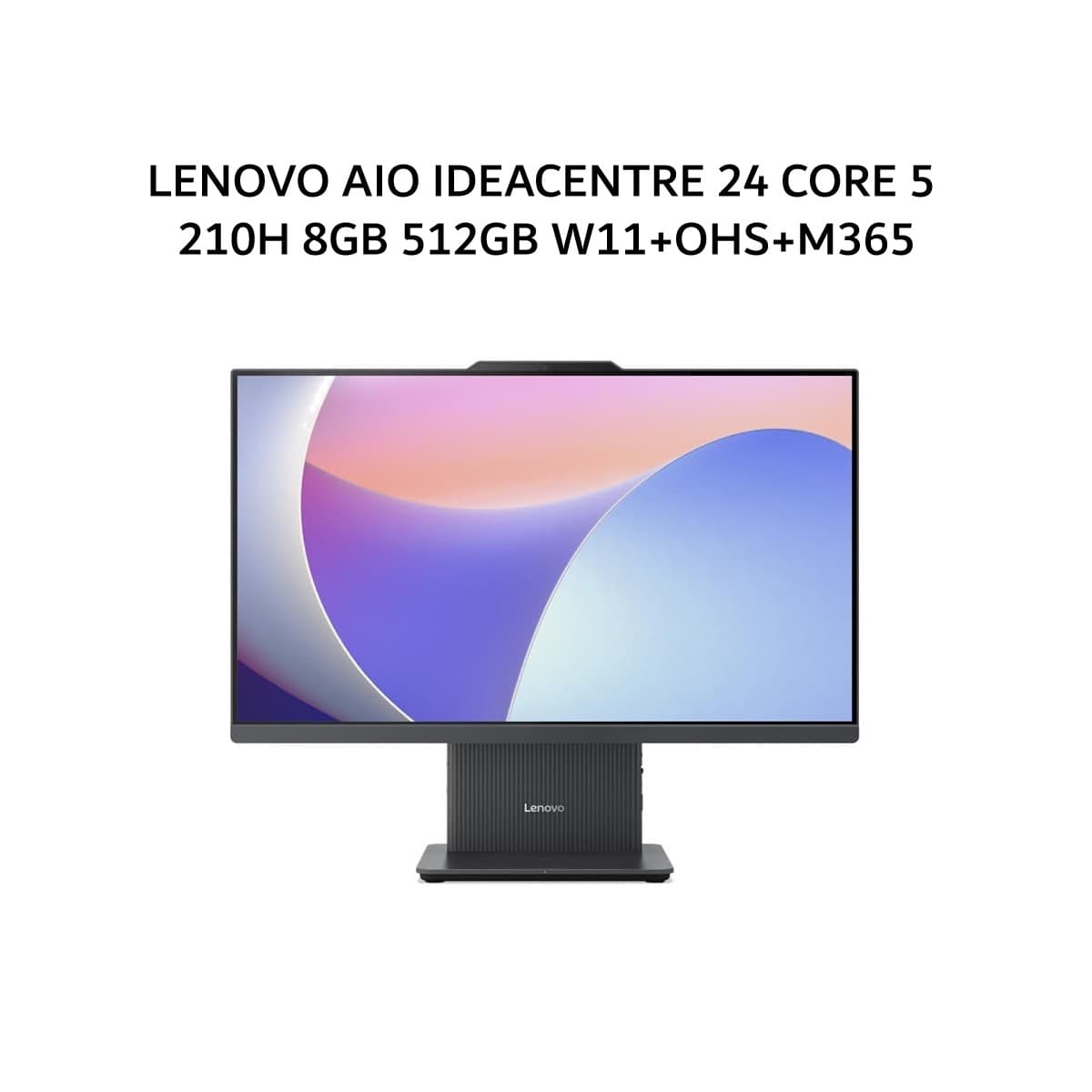 LENOVO AIO IDEACENTRE 24 CORE 5 210H 8GB 512GB W11+OHS+M365 23.8FHD IPS 1Y LUNA GREY -XXID