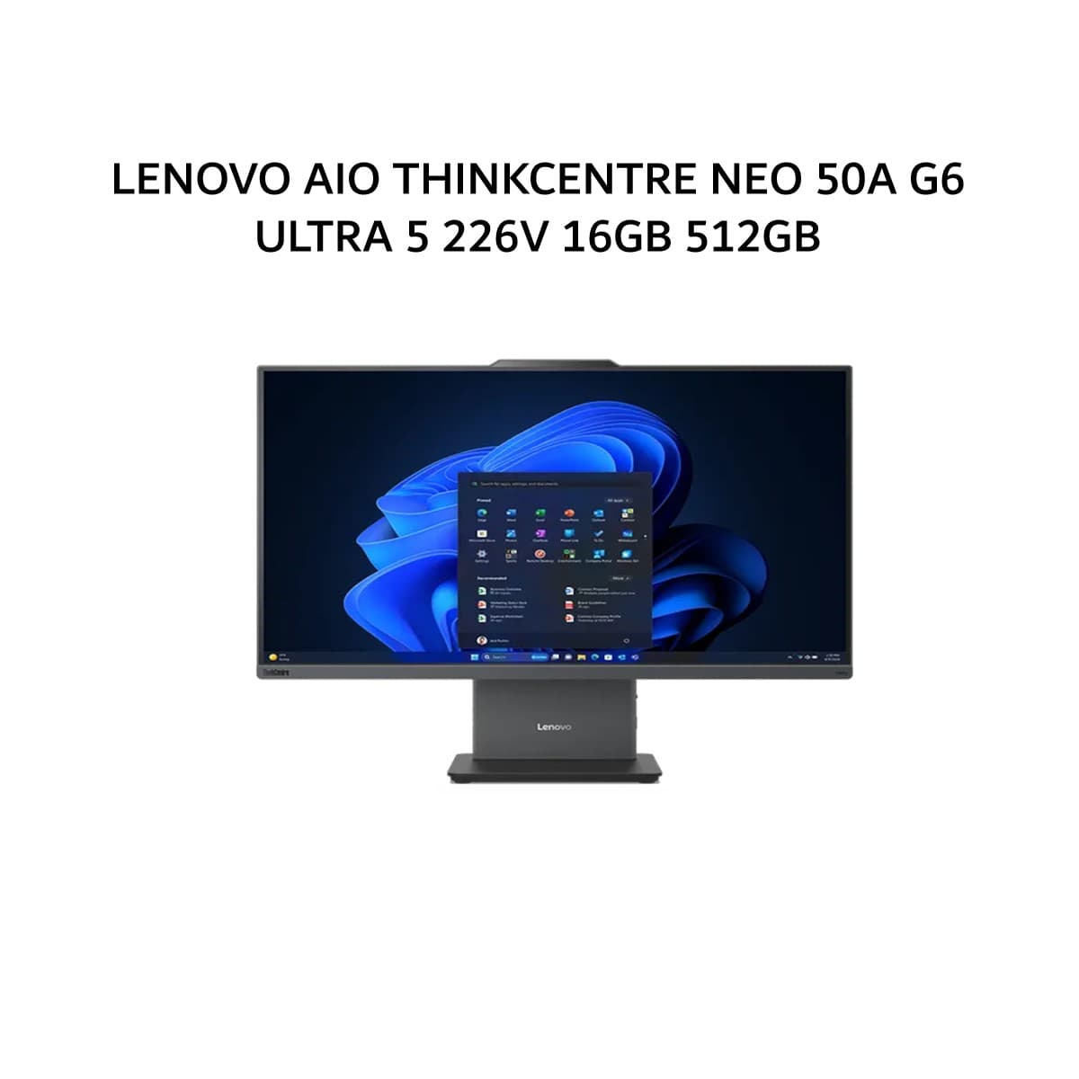LENOVO AIO THINKCENTRE NEO 50A G6 ULTRA 5 226V 16GB 512GB 23.8FHD W11PRO 3Y - 0CIF