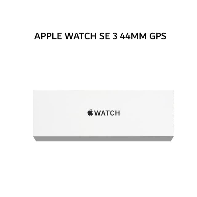 APPLE WATCH SE 3 44MM GPS MIDNIGHT ALUMINIUM CASE WITH MIDNIGHT SPORT BAND S/M