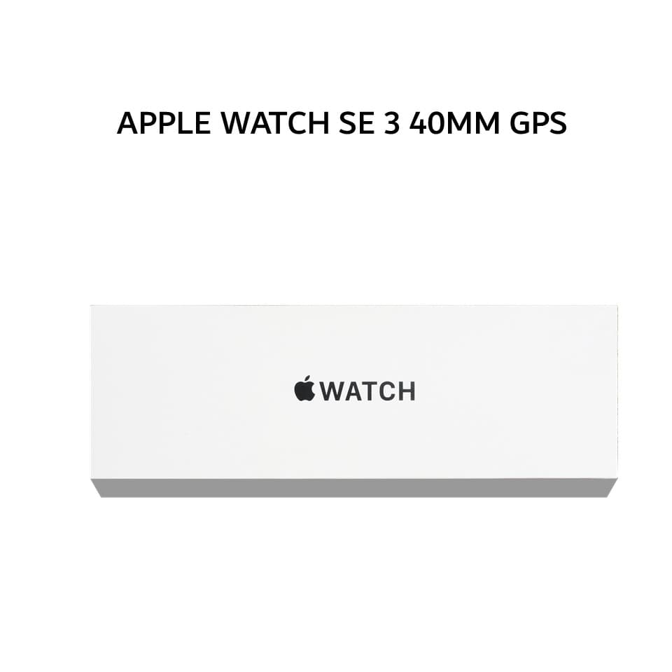 APPLE WATCH SE 3 40MM GPS MIDNIGHT ALUMINIUM CASE WITH MIDNIGHT SPORT BAND S/M