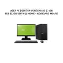 ACER PC DESKTOP VERITON X I3 13100 8GB 512GB SSD W11 HOME BLK 3/3/0 +LED 21.5 + KEYBOARD MOUSE - Variant 1