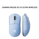 MCHOSE GAMING MOUSE A5 V2 ULTRA WIRELESS TRI-MODE (26000 DPI + 59G + 4000HZ) BLUE 1Y - Variant 1