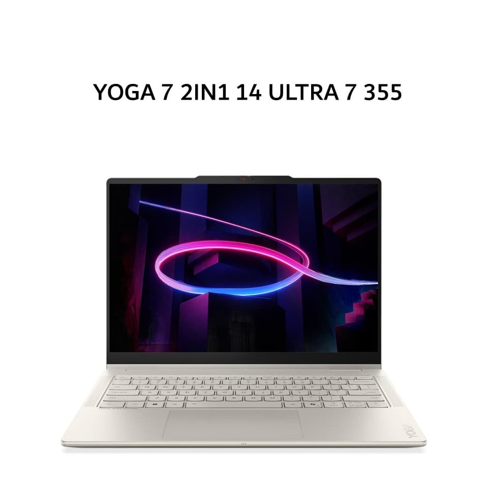 LENOVO YOGA 7 2IN1 AURA EDITION 14 ULTRA 7 355 24GB 1TB W11+OHS+M365B 14.0 WUXGA OLED PEN (BOX SLEE) 3YPREM+3ADP SEASHELL -54ID