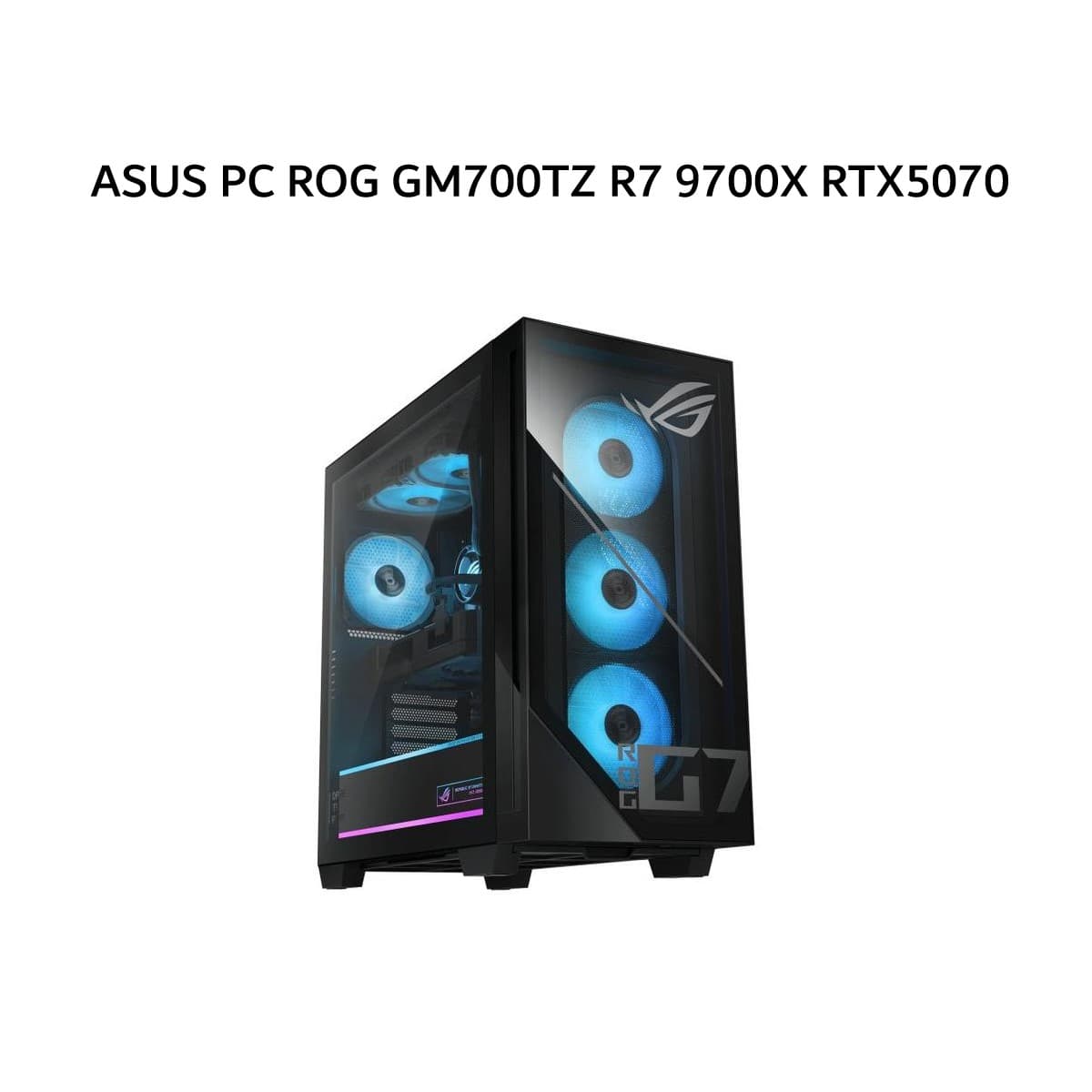 ASUS PC ROG GM700TZ R7 9700X RTX5070 12GB/ 32GB 1TB W11+OHS+M365 BLK -G570731WOM