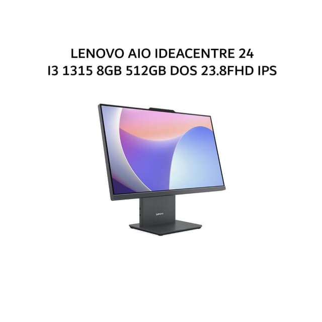 LENOVO AIO IDEACENTRE 24 I3 1315 8GB 512GB DOS 23.8FHD IPS LUNA GREY 3Y -W4ID