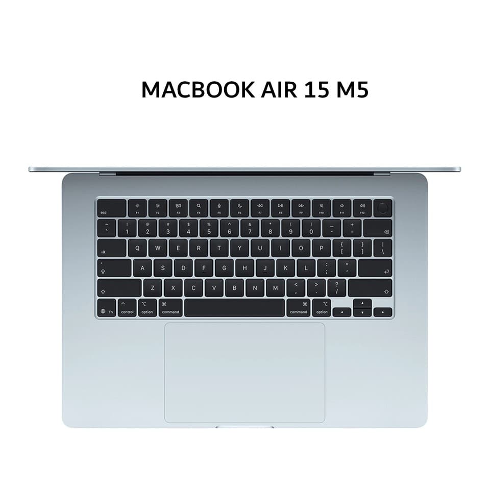 APPLE MACBOOK AIR 15 M5 10C GPU 24GB 1TB 10C CPU 15.3 SKY BLUE -MDVU4ID