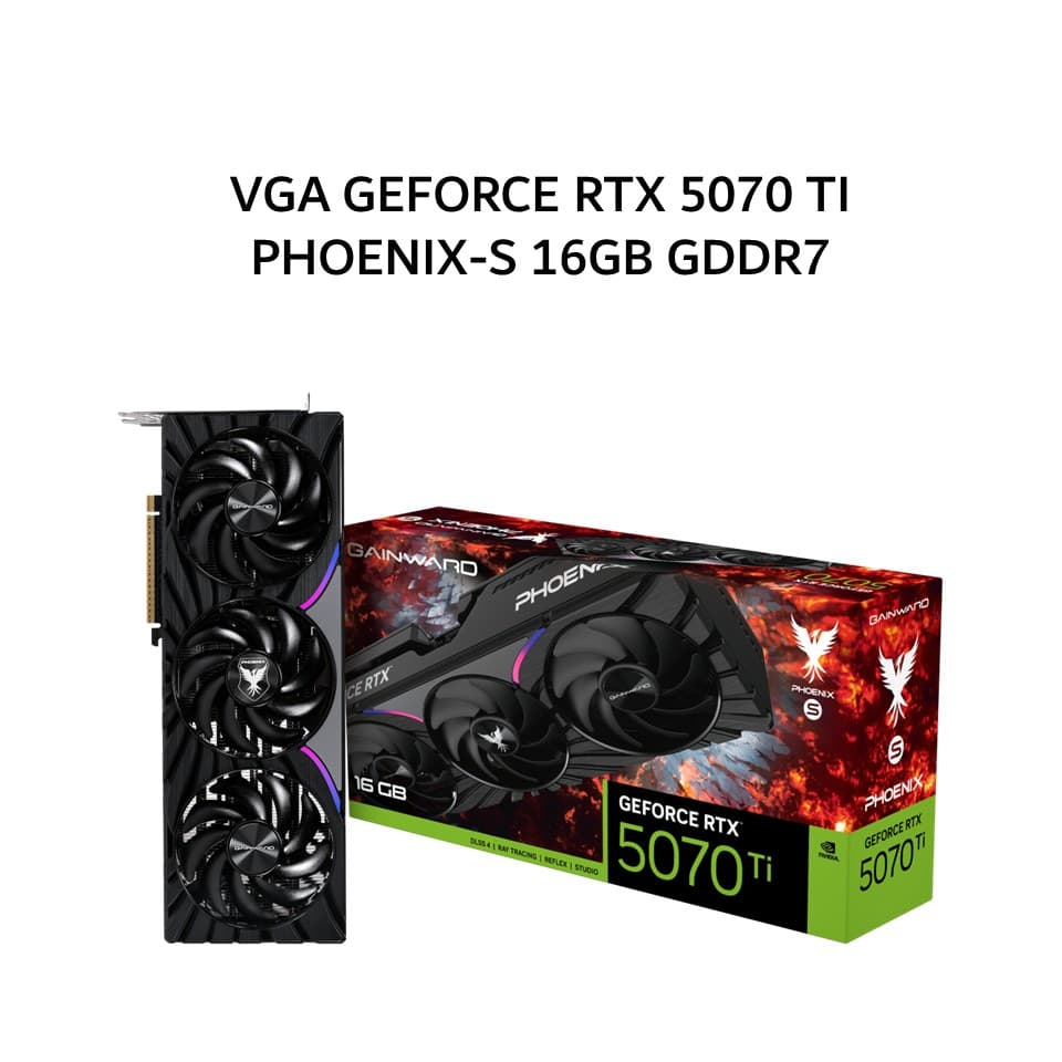 GAINWARD VGA GEFORCE RTX 5070 TI PHOENIX-S 16GB GDDR7 3Y