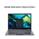 ACER ASPIRE SPIN ASP14 TOUCH ULTRA 7 155U 16GB 1TB W11+OHS 14.0WUXGA PEN 2IN1 GRY -52MTN.706P - Image 1