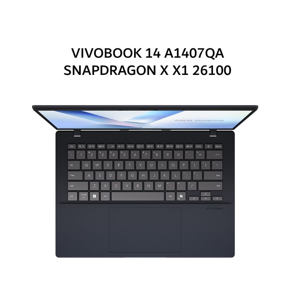 ASUS VIVOBOOK 14 A1407QA SNAPDRAGON X X1 26100 16GB 512GB W11+OHS 14.0WUXGA VIPS BLU -VIPSP151M