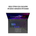 ASUS ROG STRIX G16 G614PM RYZEN 9 8940HX RTX5060 8GB/ 16GB 1TB W11+OHS+M365B 16.OWQXGA 240HZ 100DCIP3 (BOX MOU) GRY -R9N56C6G-HM - Image 1