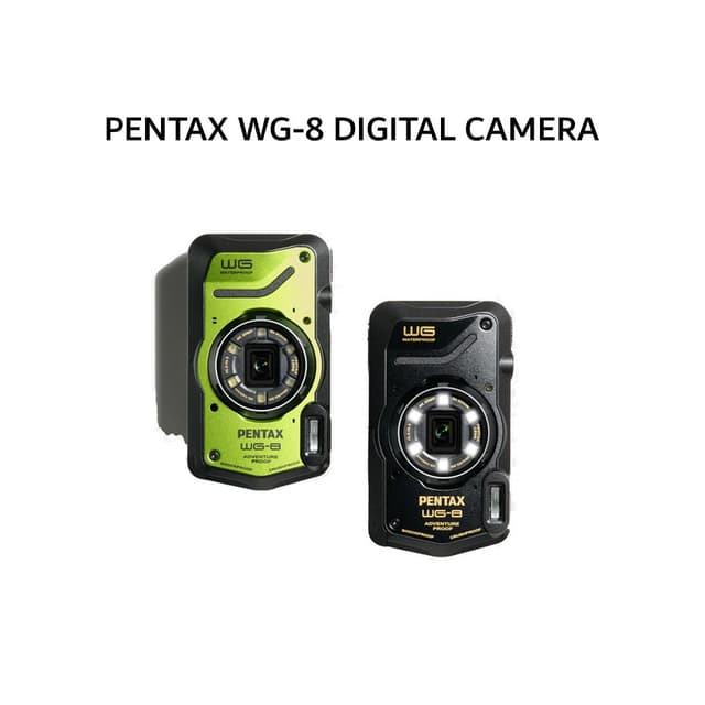 PENTAX WG-8 DIGITAL CAMERA 20MP