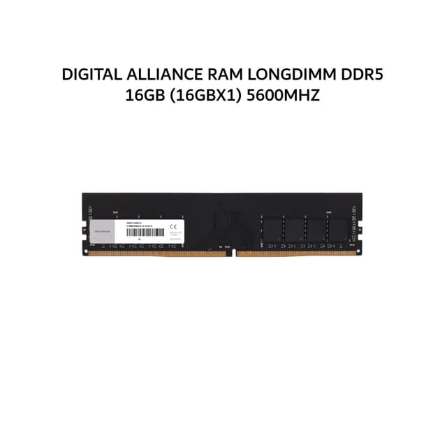 DIGITAL ALLIANCE RAM LONGDIMM DDR5 16GB (16GBX1) 5600MHZ