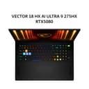 MSI VECTOR 18 HX AI ULTRA 9 275HX RTX5080 16GB/ 32GB 2TB W11+OHS 18.0WQHD 240HZ 100DCIP3 26ZRGB 3Y+ADP GRY -A2XWIG-845 - Image 2