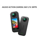 AKASO ACTION CAMERA 360 5.7K 30FPS 72 MP VIDEO N FOTO WEATHERPROOF STANDART MODEL 1Y - Variant 1