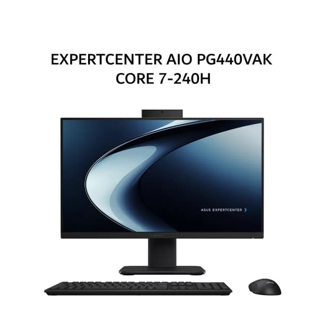 ASUS EXPERTCENTER AIO PG440VAK CORE 7-240H 16GB 1TB W11 23.8FHD 3Y BLK -BPC711WR