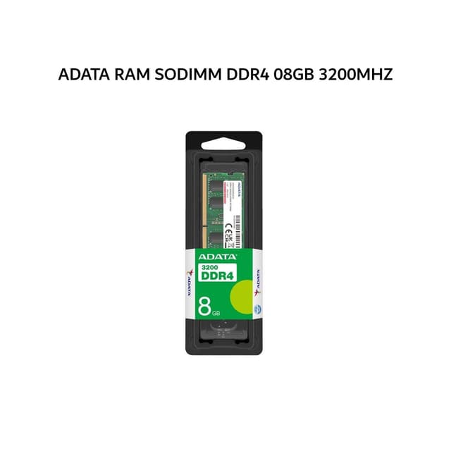 ADATA RAM SODIMM DDR4 08GB 3200MHZ