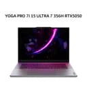 LENOVO YOGA PRO 7 AURA EDITION 15 ULTRA 7 356H RTX5050 8GB/ 32GB 1TB W11+OHS+M365B 15.3 2.5K OLED 165HZ PEN (BOX MOU+SLEE) 3Y+3ADP GRY -10ID - Variant 1