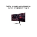 DIGITAL ALLIANCE GAMING MONITOR 34 INCH CURVED 1500R UWQHD 2K 1440P 1MS 240HZ DP HDMI MX340 BLACK 2Y - Variant 1