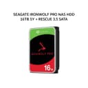 SEAGATE IRONWOLF PRO NAS HDD 16TB + RESCUE 3.5 SATA - Variant 1