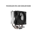 PCCOOLER CPU AIR COOLER R200 (1X 92MM BLACK FAN + 2 HEATPIPES) BLACK - Variant 1