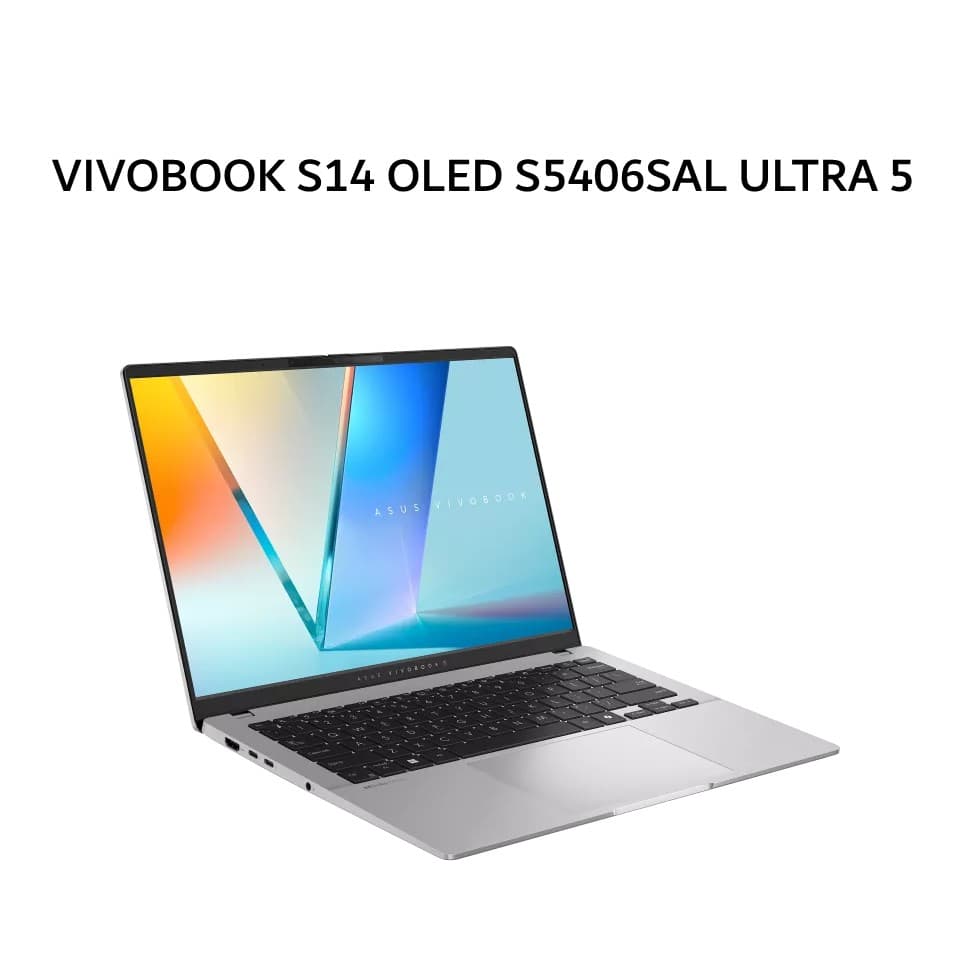 ASUS VIVOBOOK S14 OLED S5406SAL ULTRA 5 226V 16GB 512GB W11+OHS+M365B 14.0WUXGA SLV -OLED5151M