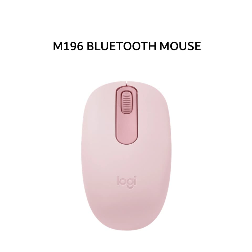 LOGITECH M196 BLUETOOTH MOUSE ROSE