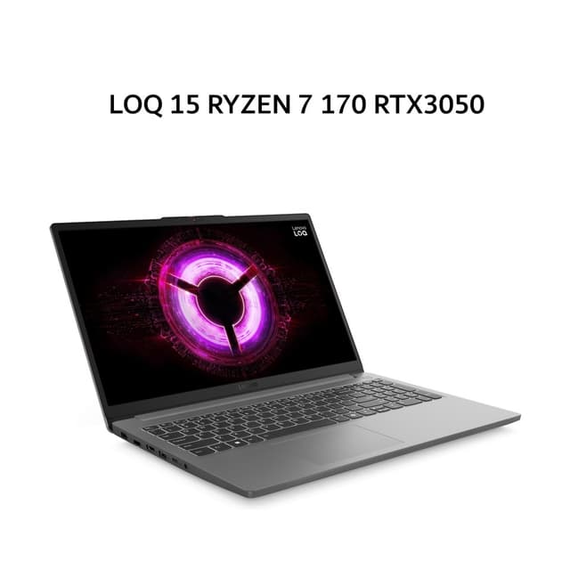 LENOVO LOQ 15 RYZEN 7 170 RTX3050 6GB/ 8GB 512GB W11+OHS+M365B 15.6FHD IPS 144HZ 100SRGB BLIT 2Y PREM+2ADP LUNA GRY -D1ID
