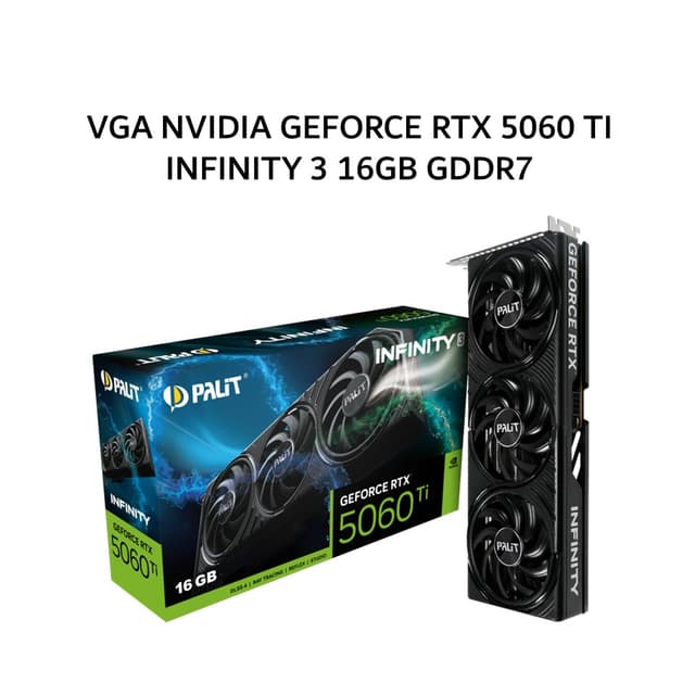 PALIT VGA NVIDIA GEFORCE RTX 5060 TI INFINITY 3 16GB GDDR7 3Y