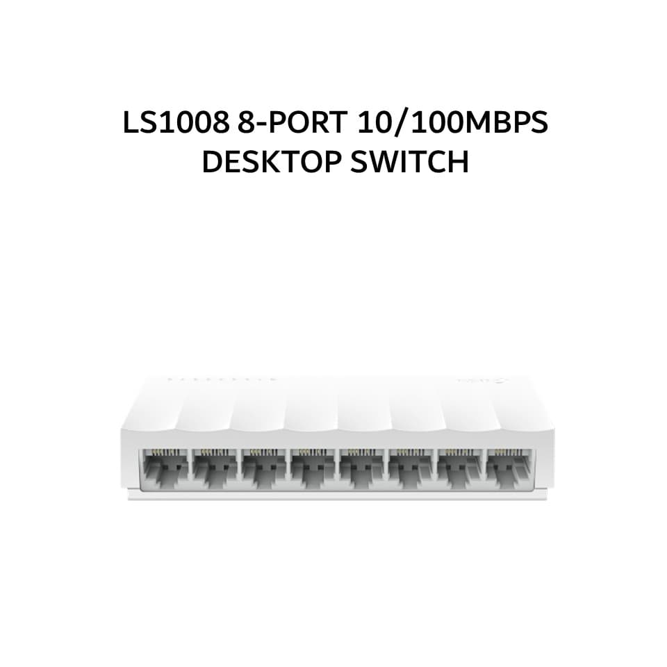 TP-LINK LS1008 8-PORT 10/100MBPS DESKTOP SWITCH