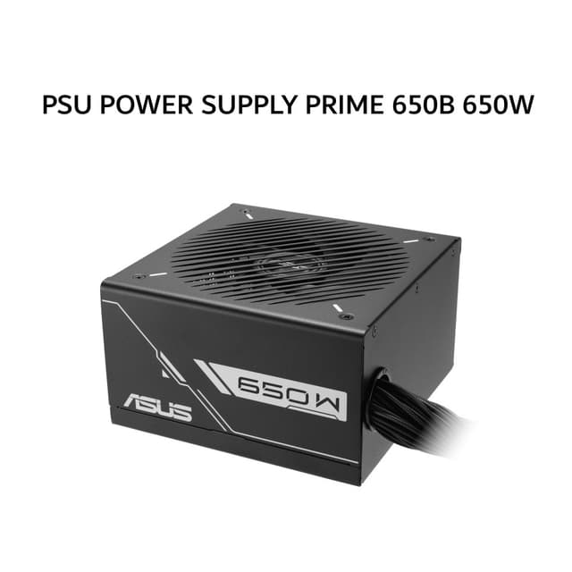 ASUS PSU POWER SUPPLY PRIME 650B 650W (80+ BRONZE) BLACK 6Y