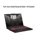 ASUS TUF A16 FA607NUQ RYZEN 7 170 RTX4050 6GB/ 16GB 512GB W11+OHS+M365B 16.0 FHD+ IPS 2Y GRY -R745GYG-HM - Image 1