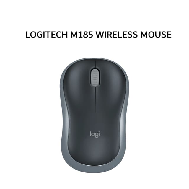 LOGITECH M185 MOUSE GRAY