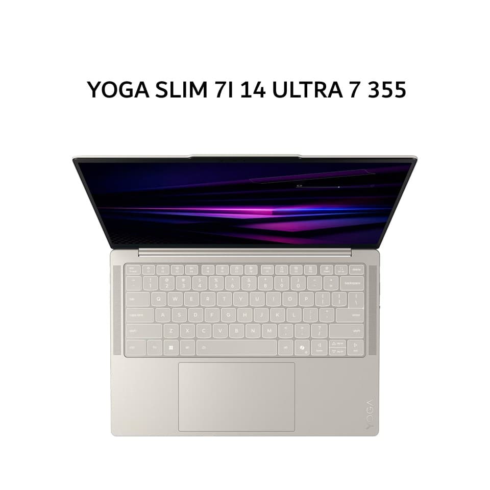 LENOVO YOGA SLIM 7 AURA EDITION 14 ULTRA 7 355 16GB 512GB W11+OHS+M365B 14.0WUXGA OLED 3Y PREM+3ADP (BOX SLEE) SAND -78ID