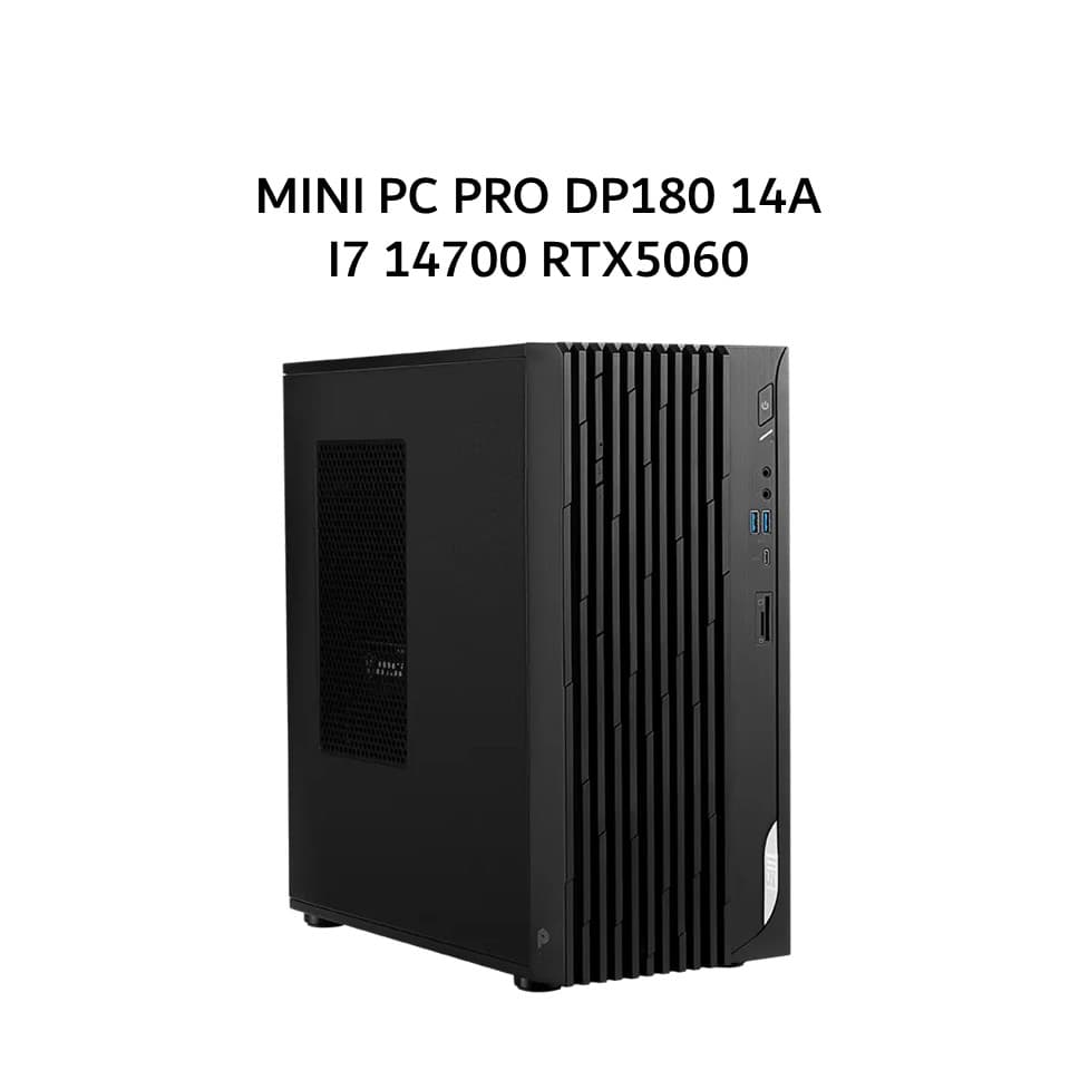 MSI MINI PC PRO DP180 14A I7 14700 RTX5060 8GB/ 32GB 1TB+512GB DOS 3Y