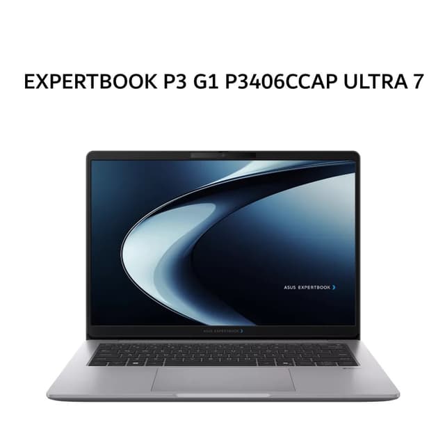 ASUS EXPERTBOOK P3 G1 P3406CCAP ULTRA 7 255H 8GB 512GB W11+OHS+M365B 14.0WUXGA 3Y GRY -LY7852WS