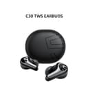 SOUNDPEATS C30 TWS EARBUDS TRANSPARENCY MODE HYBRID ANC - BLACK - Variant 1