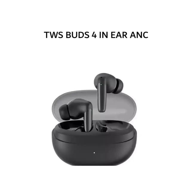 TECNO TWS BUDS 4 IN EAR ANC - BLACK