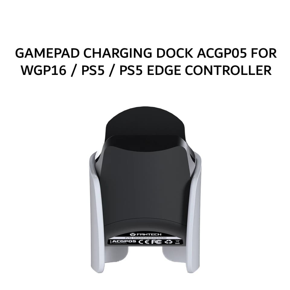 FANTECH GAMEPAD CHARGING DOCK ACGP05 FOR WGP16 / PS5 CONTROLLER / PS5 EDGE CONTROLLER - BLACK