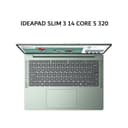 LENOVO IDEAPAD SLIM 3 14 CORE 5 320 8GB 512GB W11+OHS+M365B 14.0WUXGA BLIT 2Y PREM+2ADP (BOX BP) MOSS -90ID - Image 1
