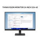 LENOVO THINKVISION MONITOR 24 INCH S24-4E IPS FHD 1080P 6MS 100HZ HDMI+VGA 3Y - Variant 1
