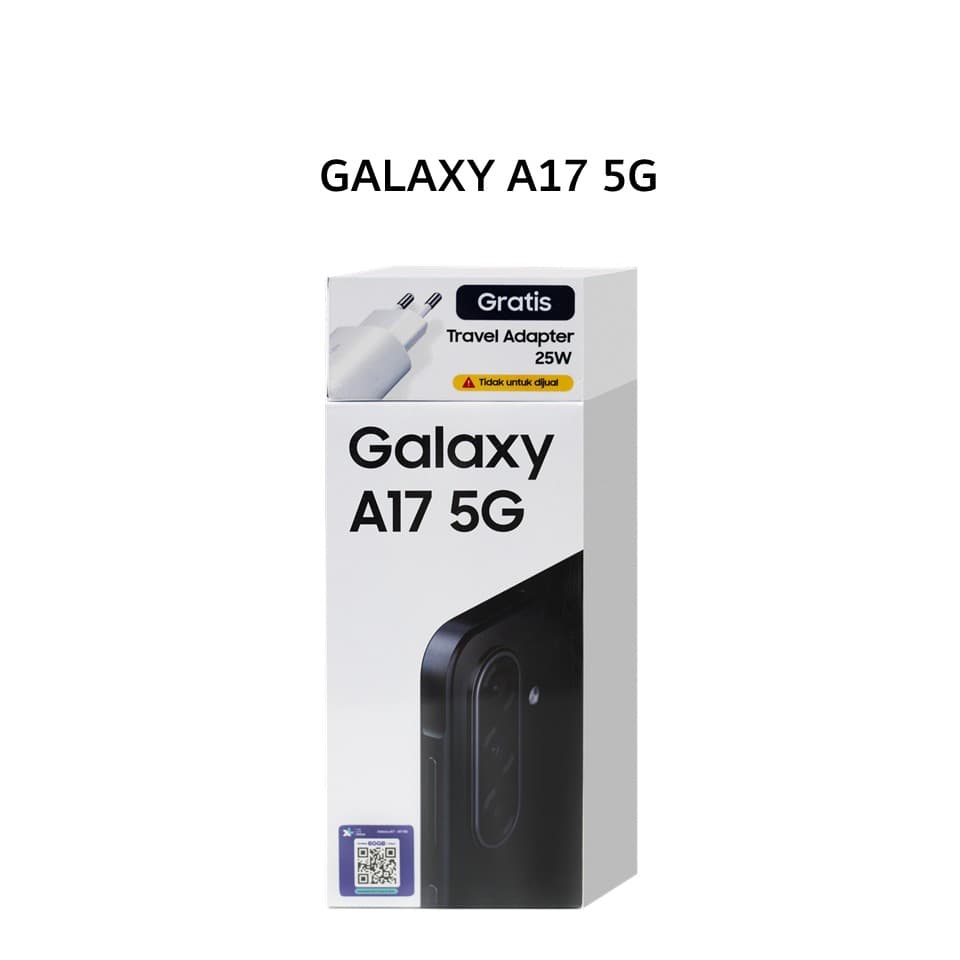 SAMSUNG GALAXY A17 5G 8GB 256GB BLACK NON CHARGER