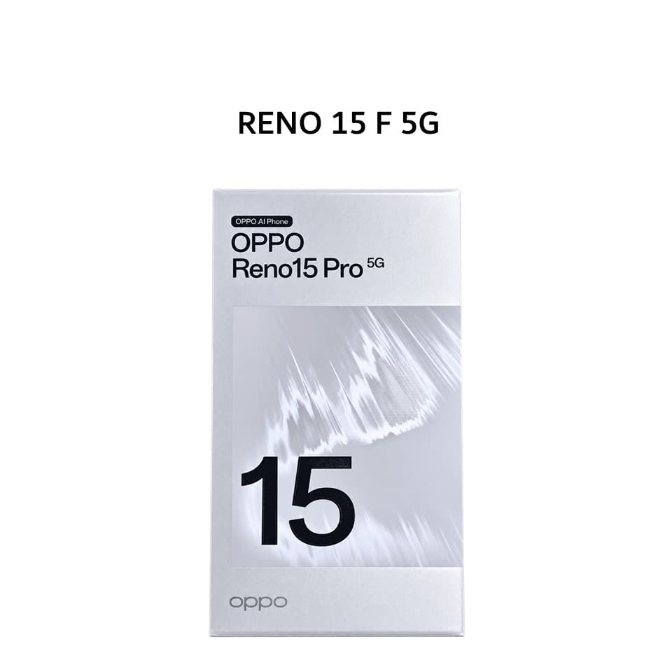 OPPO RENO 15 F 5G 12GB 256GB TWILIGHT BLUE (BOXCHA+CAS+SCR)